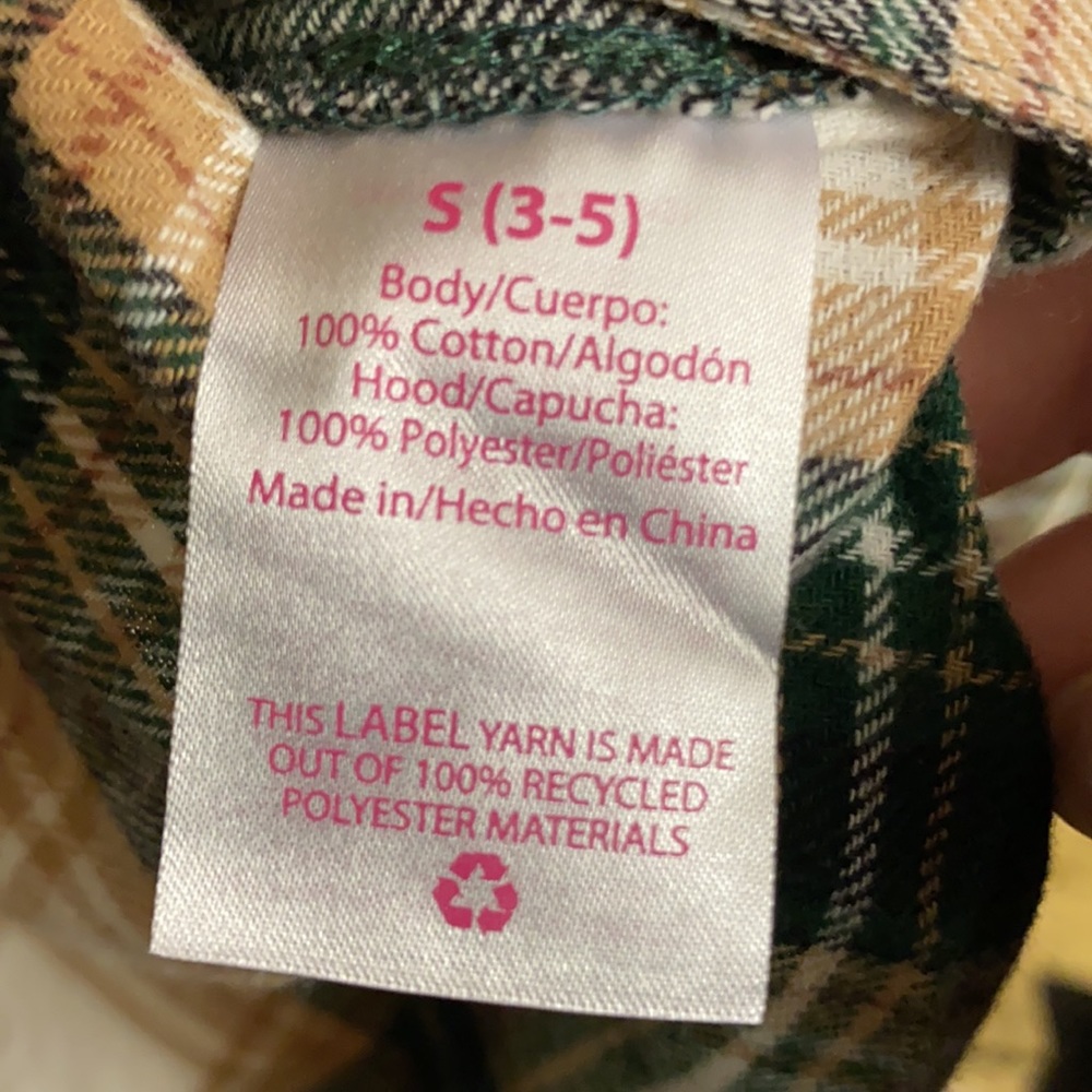 NWT Women’s plaid hoodie shirt - Picture 8 of 8